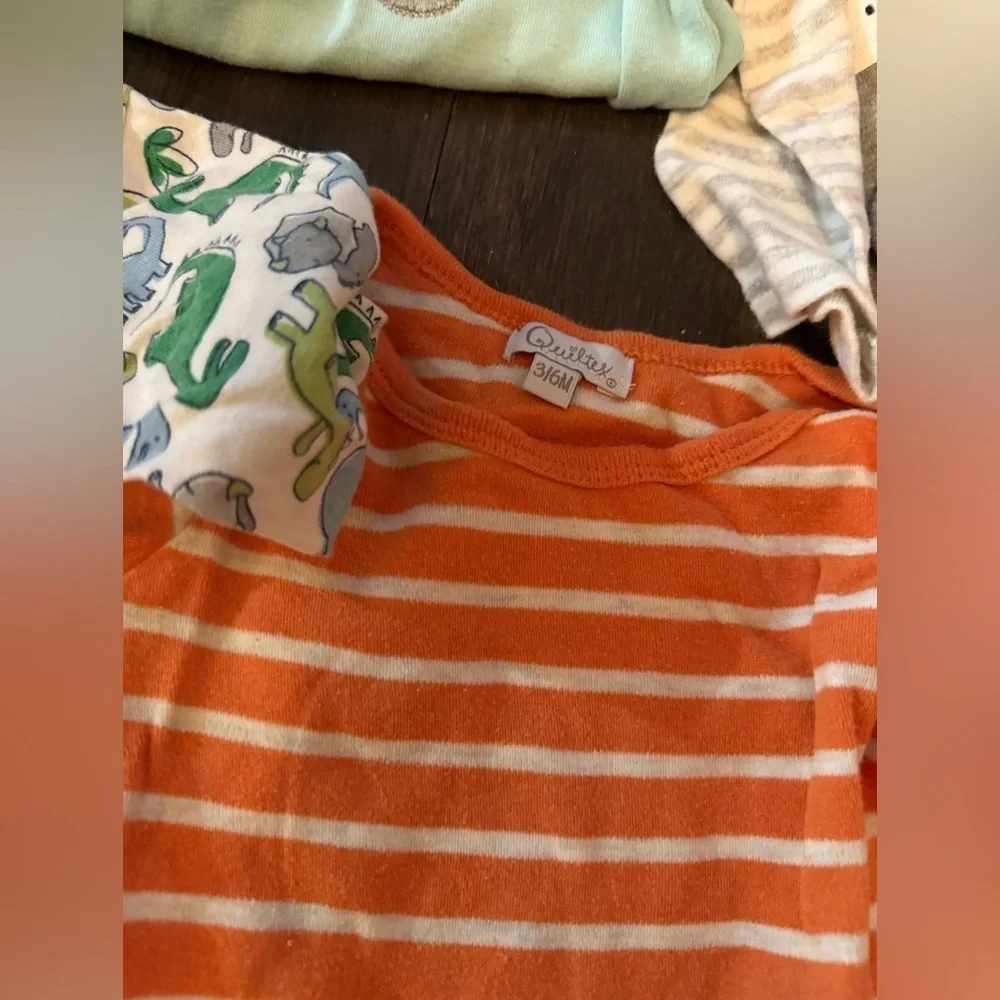 Baby Boy 3-6M Clothing Lot & Halloween Pumpkin Costume - Picture 9 of 10